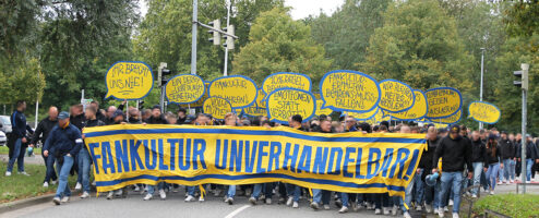 Keine halben Sachen – Volles Gästekontingent – Fankultur Unverhandelbar!